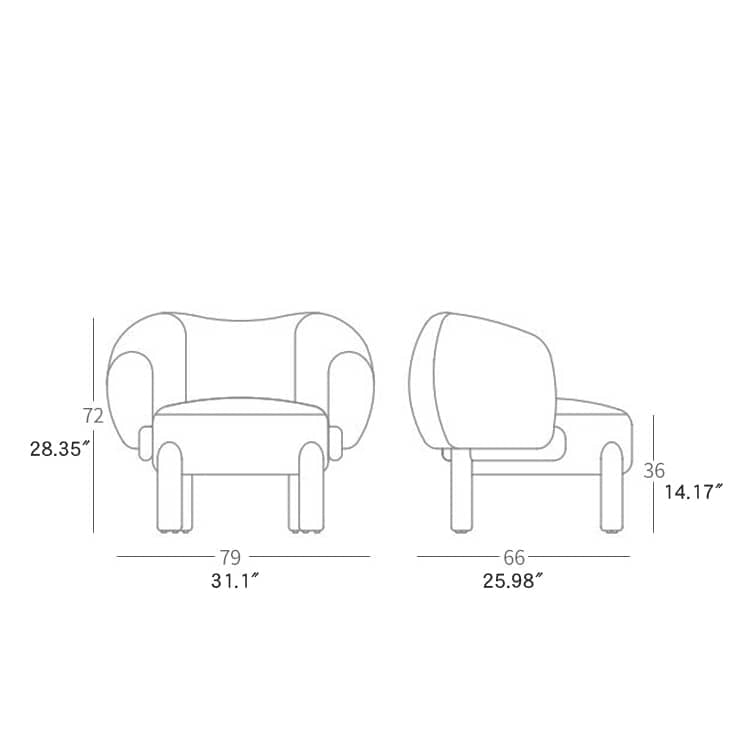 クッションソファ fhw - 2080 - BEST kagu